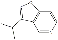 Furo[3,2-c]pyridine,3-(1-methylethyl)-(9CI) Structure