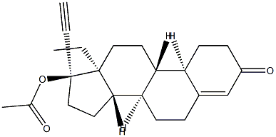 norgestrel acetate Structure