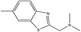 2-Benzothiazolemethanamine,N,N,6-trimethyl-(9CI) Structure