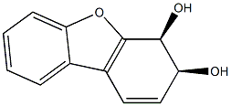 3,4-디벤조푸란디올,3,4-디하이드로-,(3S-시스)-(9CI) 구조식 이미지