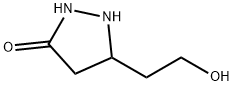 3-피라졸리디논,5-(2-히드록시에틸)-(9CI) 구조식 이미지
