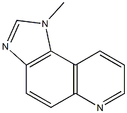 1H-Imidazo[4,5-f]quinoline,1-methyl-(8CI,9CI) Structure