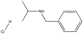 Benzenemethanamine,N-(1-methylethyl)-, hydrochloride (1:1) Structure