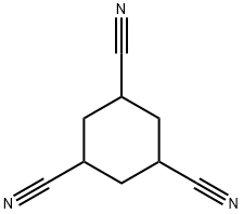1,3,5-Cyclohexanetricarbonitrile (cis- and trans- mixture) Structure