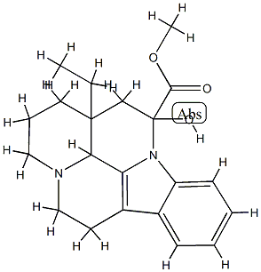 methyl (41R,12S,13aS)-13a-ethyl-12-hydroxy-2,3,41,5,6,12,13,13a-octahydro-1H-indolo[3,2,1-de]pyrido[3,2,1-ij][1,5]naphthyridine-12-carboxylate Structure