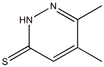 3(2H)-Pyridazinethione,5,6-dimethyl-(9CI) Structure