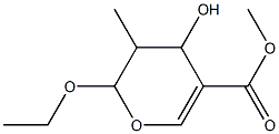 펜트-4-에노피라노시드,에틸2,4-디데옥시-4-(메톡시카르보닐)-2-메틸-(9CI) 구조식 이미지