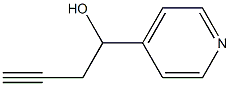 4-Pyridinemethanol,alpha-2-propynyl-(9CI) Structure