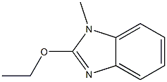 1H-Benzimidazole,2-ethoxy-1-methyl-(9CI) 구조식 이미지