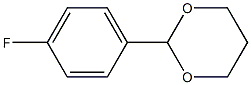 1,3-다이옥산,2-(4-플루오로페닐)-(9CI) 구조식 이미지