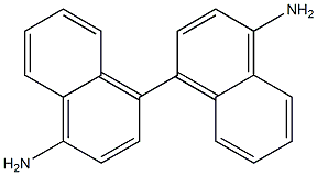 (aS)-1,1'-Binaphthalene-4,4'-diamine Structure