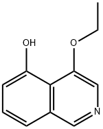 5-이소퀴놀리놀,4-에톡시-(9CI) 구조식 이미지