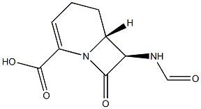 1-Azabicyclo[4.2.0]oct-2-ene-2-carboxylicacid,7-(formylamino)-8-oxo-,(6R- 구조식 이미지