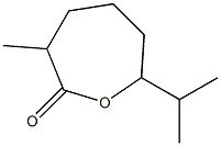 2-Oxepanone,3-methyl-7-(1-methylethyl)-(9CI) Structure