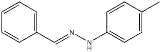 1-(4-Methylphenyl)-2-benzylidenehydrazine Structure