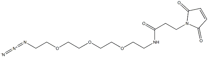 Azido-PEG3-Maleimide 구조식 이미지