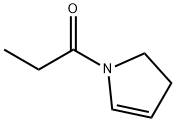 1H-Pyrrole,2,3-dihydro-1-(1-oxopropyl)-(9CI) Structure