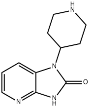 1-(piperidin-4-yl)-1H-imidazo[4,5-b]pyridin-2(3H)-one 구조식 이미지