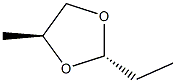 2-Ethyl-4-methyl-1,3-dioxolan (cis/trans-Gemisch) Structure