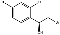 (S)-2-bromo-1-(2,4-dichlorophenyl)ethanol 구조식 이미지