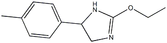 1H-Imidazole,2-ethoxy-4,5-dihydro-4-(4-methylphenyl)-(9CI) Structure