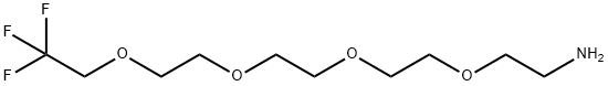 1,1,1-Trifluoroethyl-PEG4-amine Structure