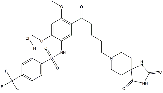 RS 102221 hydrochloride Structure