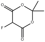 1,3-Dioxane-4,6-dione,5-fluoro-2,2-dimethyl-(9CI) Structure