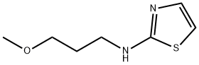 2-티아졸아민,N-(3-메톡시프로필)-(9CI) 구조식 이미지
