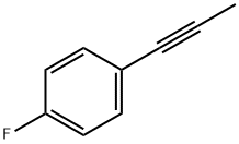 Benzene, 1-fluoro-4-(1-propyn-1-yl)- Structure