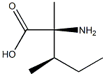 L-알로이소류신,2-메틸-(9CI) 구조식 이미지