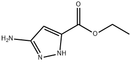 ethyl 3-amino-1H-pyrazole-5-carboxylate 구조식 이미지