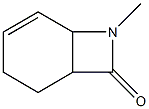 7-Azabicyclo[4.2.0]oct-4-en-8-one,7-methyl-(9CI) 구조식 이미지