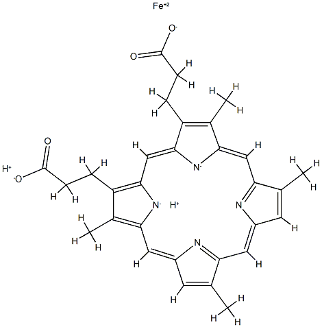 deuteroheme 구조식 이미지