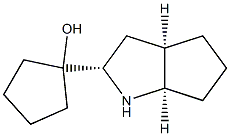 Cyclopentanol, 1-(octahydrocyclopenta[b]pyrrol-2-yl)-, [2S-(2-alpha-,3a-alpha-,6a-alpha-)]- (9CI) 구조식 이미지
