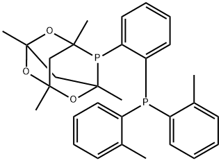 1,3,5,7-Tetramethyl-8-(2-di-o-tolylphosphinophenyl)-2,4,6-trioxa-8-phosphaadamantane PAd-DalPhos Structure