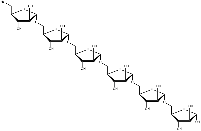 O-alpha-L-Arabinofuranosyl-(1-5)-O-alpha-L-arabinofuranosyl-(1-5)-O-alpha-L-arabinofuranosyl-(1-5)-O-alpha-L-arabinofuranosyl-(1-5)-O-alpha-L-arabinofuranosyl-(1-5)-L-arabinose Structure