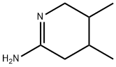 2-Пиридинамин, 3,4,5,6-тетрагидро-4,5-диметил- (9Cl) структурированное изображение
