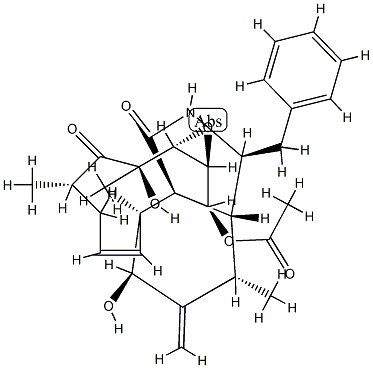19,20-Epoxycytochalasin D Structure
