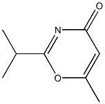 4H-1,3-Oxazin-4-one,6-methyl-2-(1-methylethyl)-(9CI) Structure