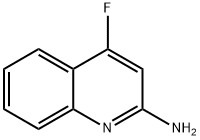 2-Quinolinamine,4-fluoro-(9CI) Structure