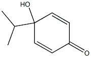 2,5-Cyclohexadien-1-one,4-hydroxy-4-(1-methylethyl)-(9CI) Structure