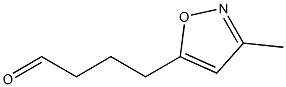 5-Isoxazolebutanal,3-methyl-(9CI) Structure