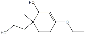 3-Cyclohexene-1-ethanol,4-ethoxy-2-hydroxy-1-methyl-(9CI) Structure