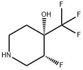 Cis-3-Fluoro-4-(Trifluoromethyl)Piperidin-4-Ol(WX601582) Structure