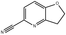 푸로[3,2-b]피리딘-5-카르보니트릴,2,3-디히드로-(9CI) 구조식 이미지