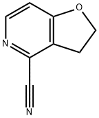 Furo[3,2-c]pyridine-4-carbonitrile,2,3-dihydro-(9CI) Structure