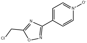 4-(5-Chloromethyl-[1,2,4]Oxadiazol-3-Yl)-Pyridine 1-Oxide(WX630183) Structure