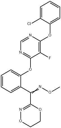 Fluoxastrobin Structure