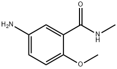 5-amino-2-methoxy-N-methylbenzamide(SALTDATA: 0.96HCl 0.15H2O) Structure